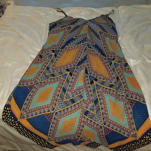 Multicolored Sundress - Spaghetti Straps
